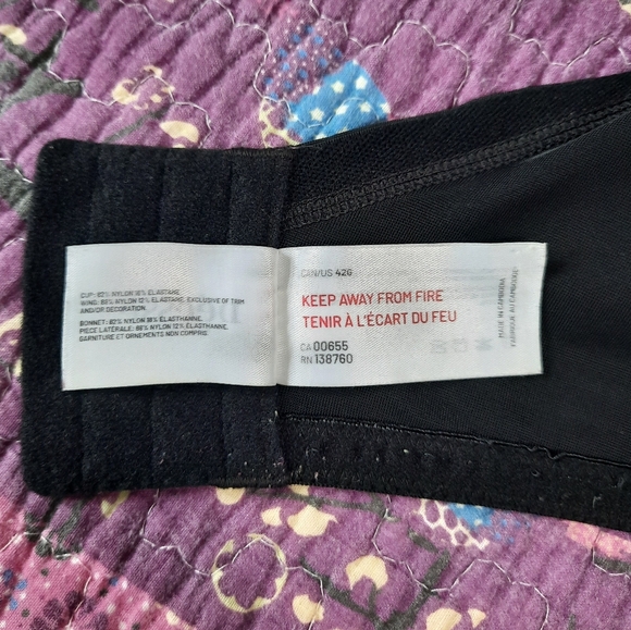 Deesse Black T-Shirt Bra 42G - Picture 11 of 11